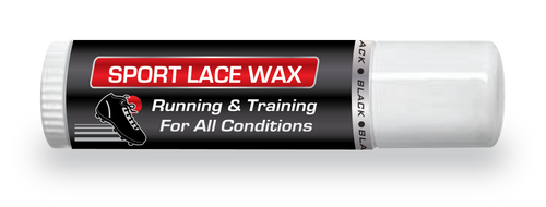 Sport Lace Wax  Color: Black (for dark colored laces)